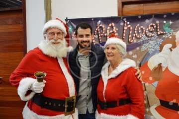 Presentación de la visita de Papá Noel a Telde (Foto TA)